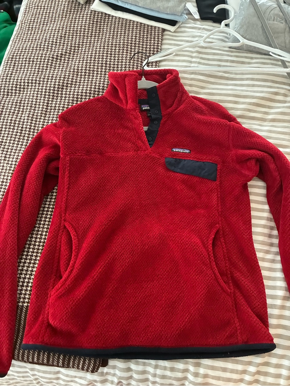 Patagonia Red Synchilla Snap-T Fleece Pullover